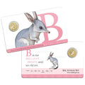 2015 $1 Coloured Frosted Uncirculated Coin Letter "B"