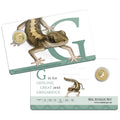 2015 $1 Coloured Frosted Uncirculated Coin Letter "G"