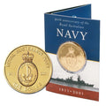 2001 90th Anniversary of Australian Navy $1 Coin