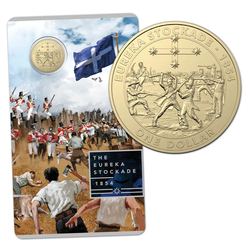 2019 Eureka Stockade $1 Uncirculated Coin