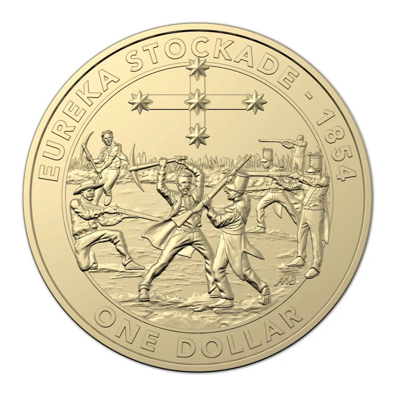 2019 Eureka Stockade $1 Uncirculated Coin