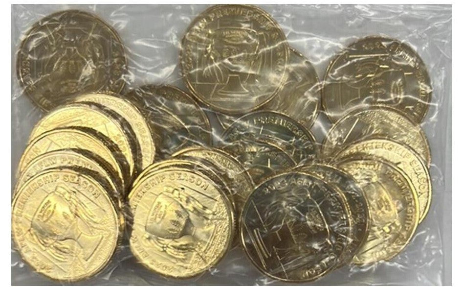 2023 AFLW Premiership $1 UNC RAM COIN BAGS