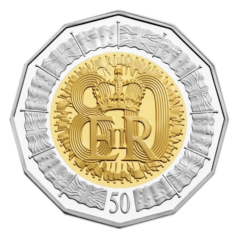 2006 Royal Collection 50 Cents Twin Coin Silver Set