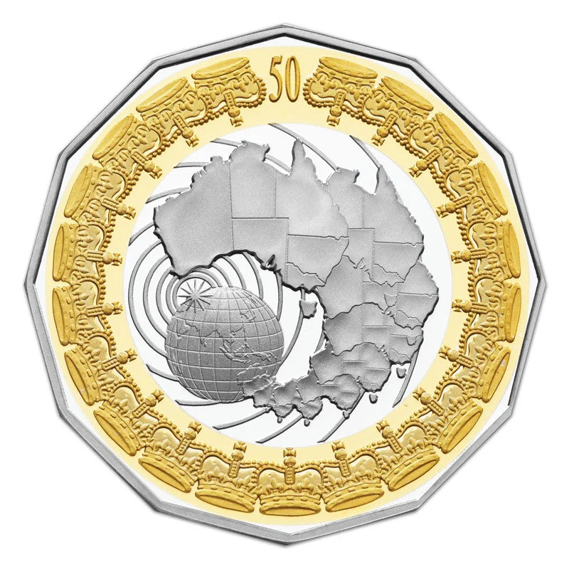 2006 Royal Collection 50 Cents Twin Coin Silver Set