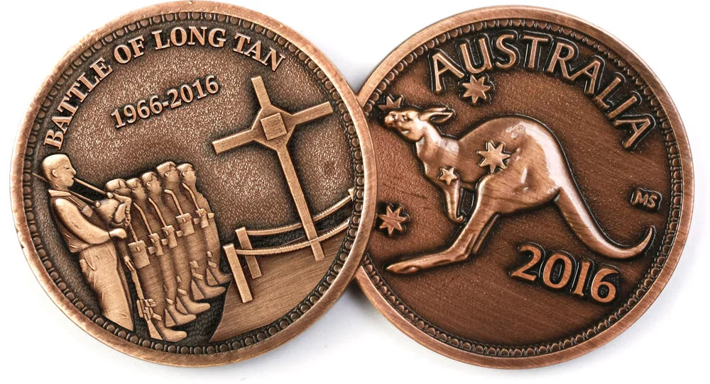 2016 Battle of Long Tan 50th Anniversary Penny Token