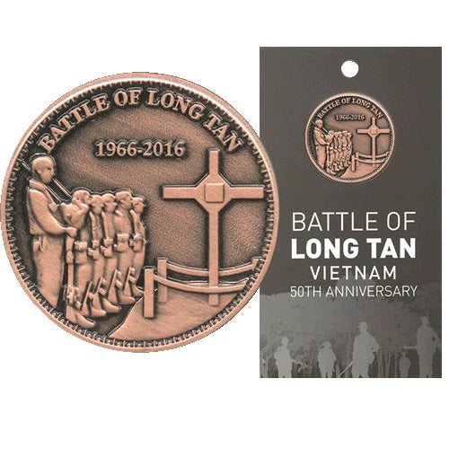 2016 Battle of Long Tan 50th Anniversary Penny Token