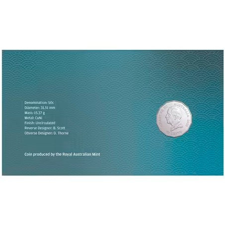 2026 Lunar New Year of the Horse 50 Cent PNC