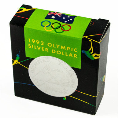 $1 1992 Barcelona Olympics Silver Proof Coin