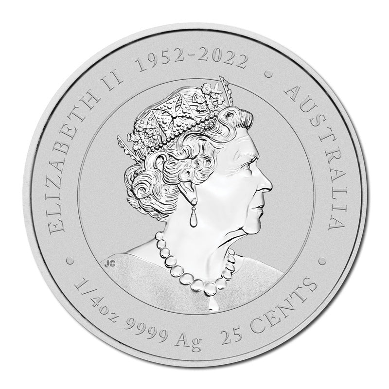 2024 Melbourne Money Expo Year Of The Dragon 1/4oz Silver Coloured Coin
