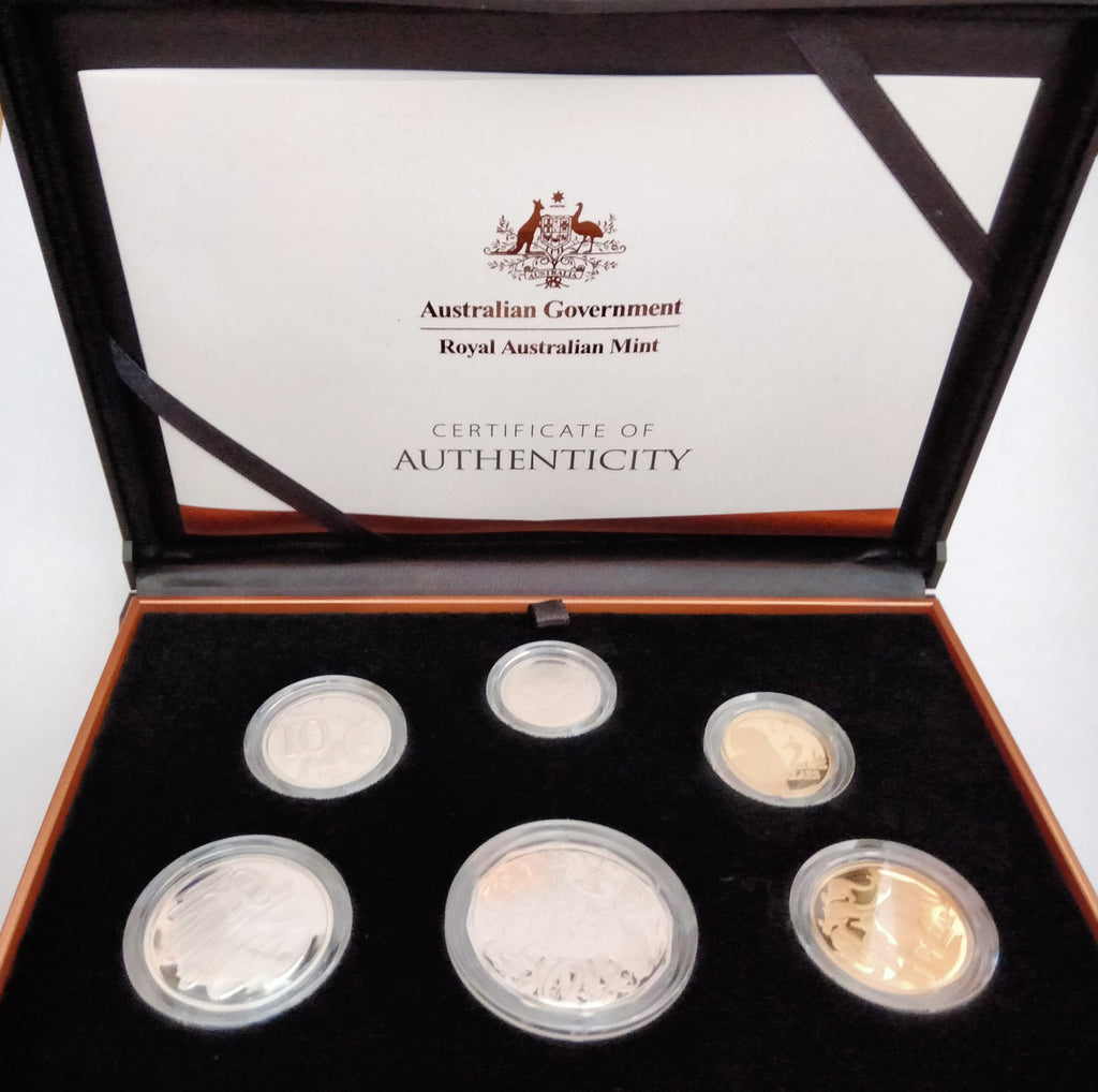 2020 Six Coin Proof Year Set A New Effigy Era - 6th Portrait