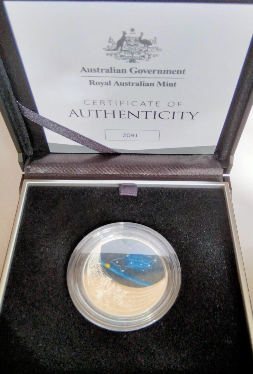 $1 2021 Star Dreaming - The Shark In The Stars- Silver Proof Coin