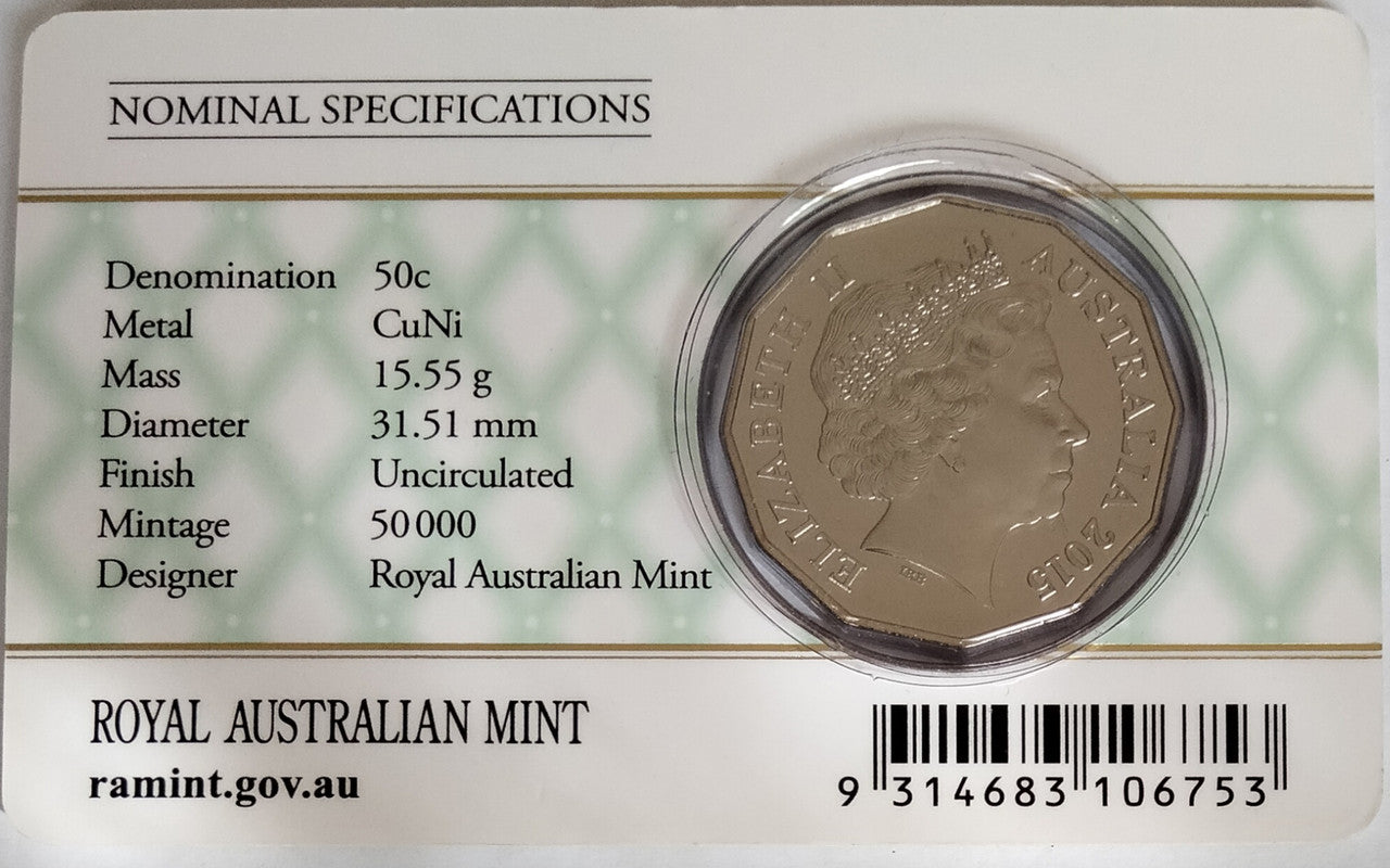 2015 Royal Baby 50c Uncirculated Coin
