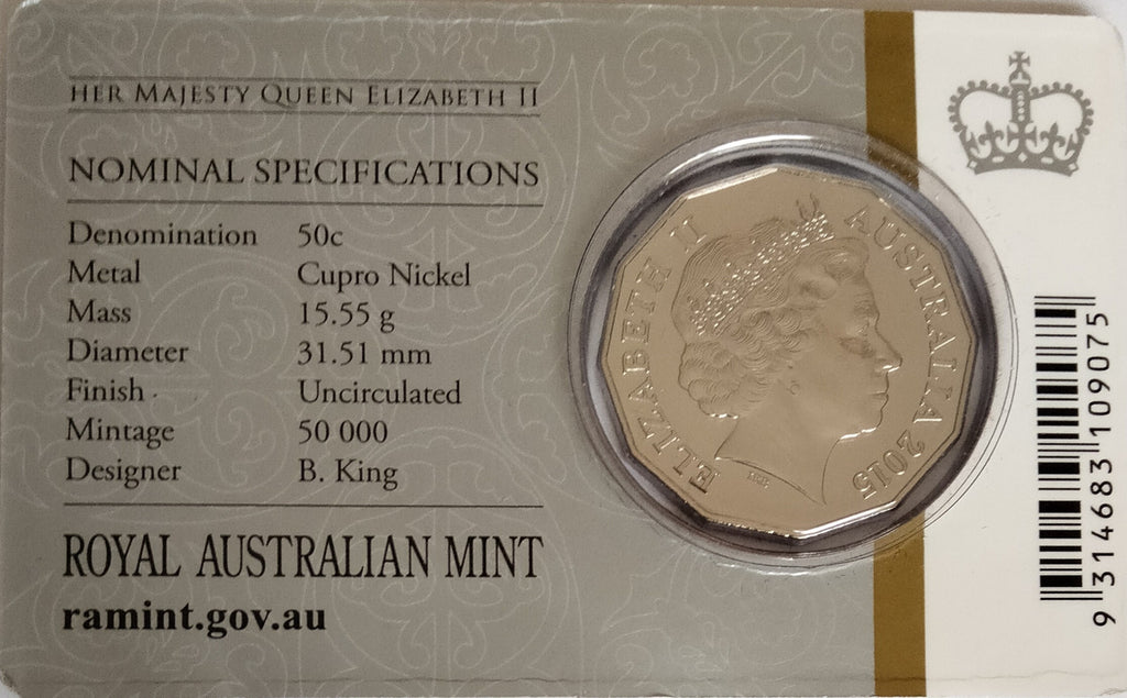 2015 Longest Reigning Commonwealth Monarch - 50 Cents UNC