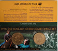 1999 ANZACS - Older Person One Dollar ($1) Uncirculated Dual Coin Set