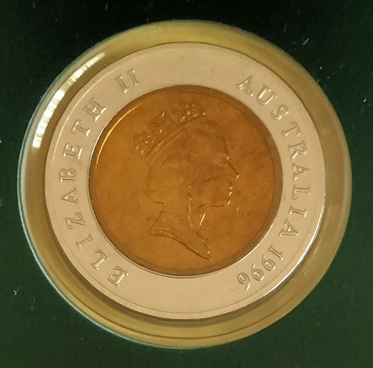 1996 Sir Donald Bradman $5 Bimetal Uncirculated Coin