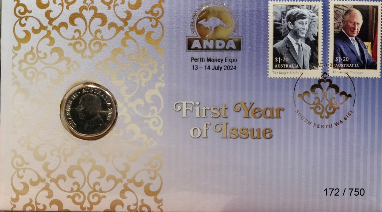 2024 Perth ANDA Expo $1 First Year of Release PNC