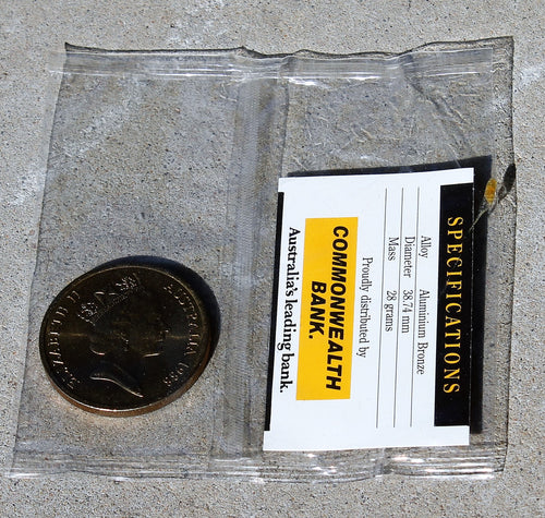 1988 Australian $5 Commonwealth Bank Commemorative Coin UNC