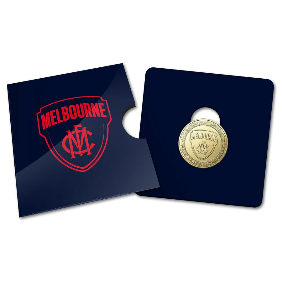 2023 AFL Melbourne Demons Coin in card