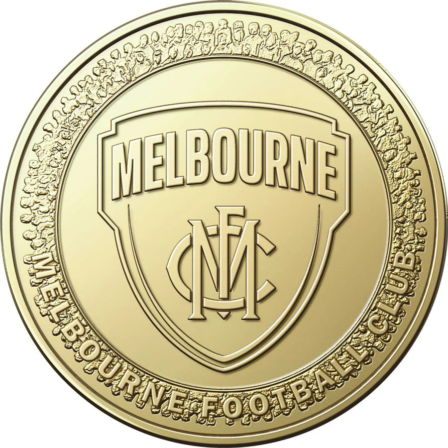 2023 AFL Melbourne Demons Coin in card