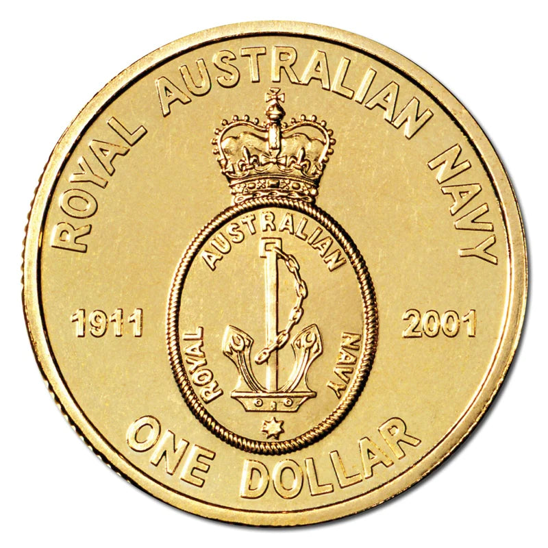 2001 Australian Defence Forces $1 Uncirculated 3 Coin Set