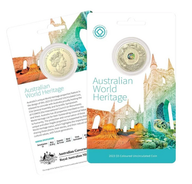 $5 2023 Australian World Heritage Properties UNC