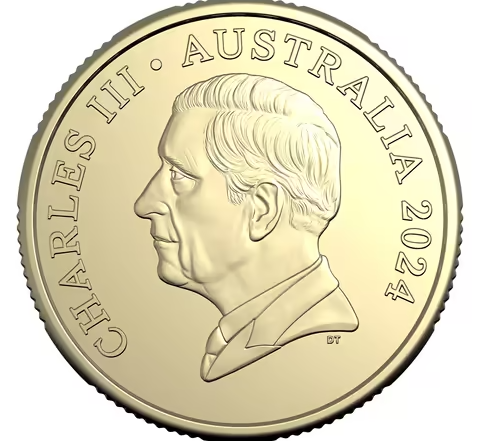 2024 $1 Bluey and Friends Privy Mark Coin in Card