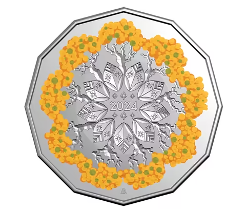 2024 Christmas 50c Festive Florals PNC