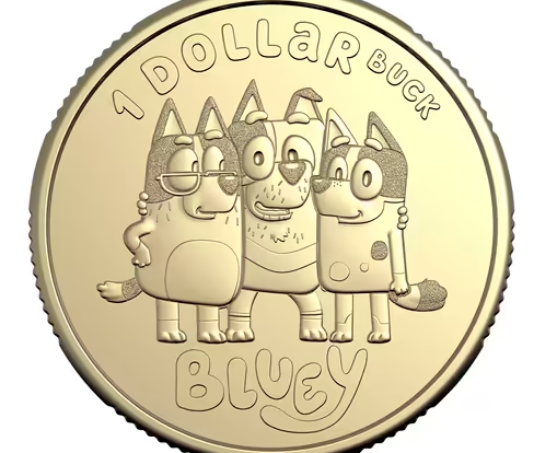 2024 Australia Post Impressions, Bluey PNC – NANA, STRIPE and  TRIXIE