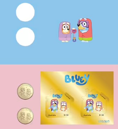 2024 Australia Post Impressions, Bluey PNC – THE GRANNIES