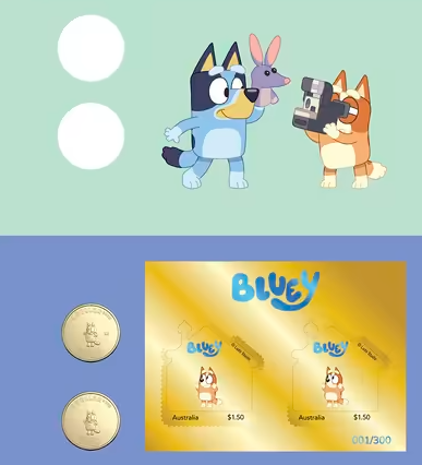 2024 Australia Post Impressions, Bluey PNC – BINGO