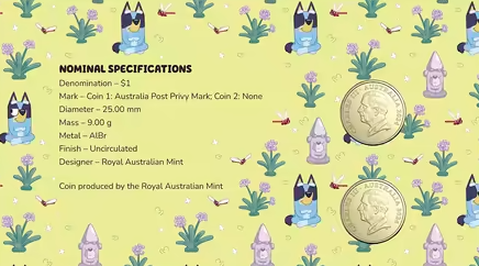 2024 Australia Post Impressions, Bluey PNC – BINGO