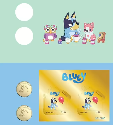 2024 Australia Post Impressions, Bluey PNC – BLUEY