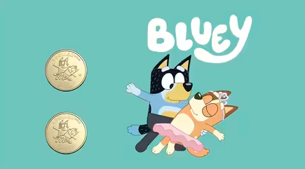 2024 Australia Post Impressions, Bluey PNC –  DAD and MUM