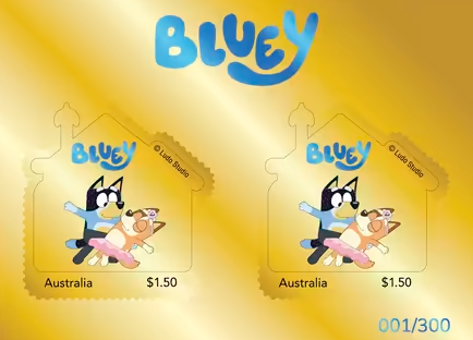 2024 Australia Post Impressions, Bluey PNC –  DAD and MUM