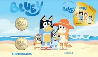 2024 Australia Post Impressions, Bluey PNC – THE HEELERS