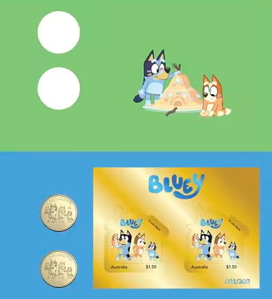 2024 Australia Post Impressions, Bluey PNC – THE HEELERS