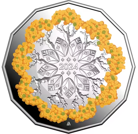 2024 Merry Christmas Impressions Limited-Edition Silver Proof Coin