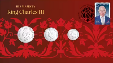 2024 King Charles III - Three Coins PNC