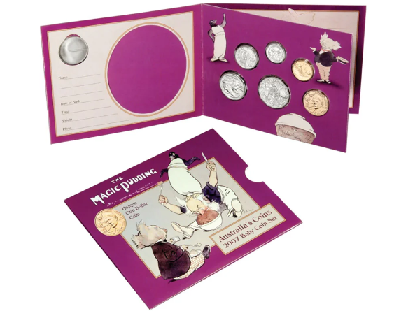 2007 Magic Pudding - Baby Coin Set