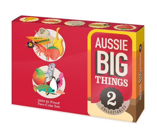 2025 Aussie Big Things 2 Two-Coin Proof Set