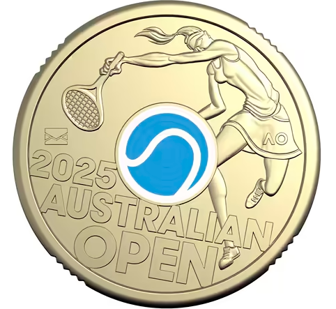 2025 Australian Open Men's and Women's Four Coin Limited Edition PNC
