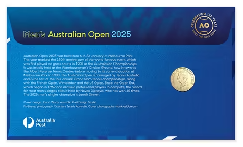 2025 Australian Open Men's Limited Edition PNC