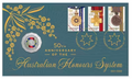 50th Anniversary of Australian Honours System Limited Edition Coin and Mini-sheet PNC