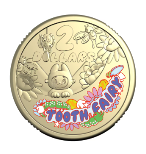 2026 Tooth Fairy coin in card
