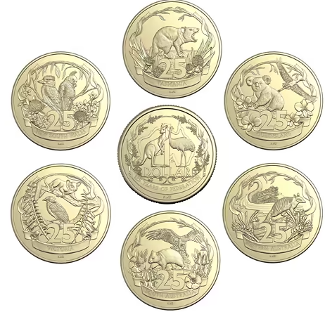2026 125 Years of Federation 7 Coin set
