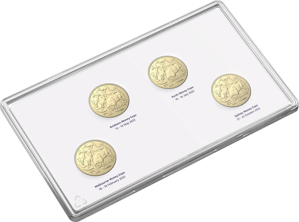 2023 $1 ANDA MONEY EXPO PRIVYMARK 4-COIN SET