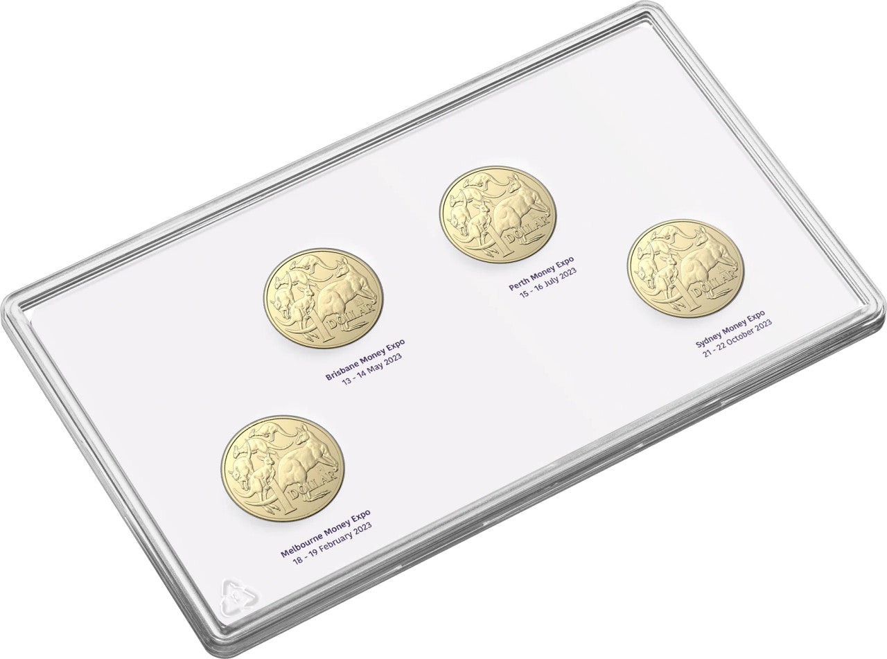 2023 $1 ANDA MONEY EXPO PRIVYMARK 4-COIN SET