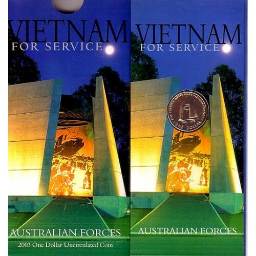 2003 Australian $1 Uncirculated Coin - Vietnam War