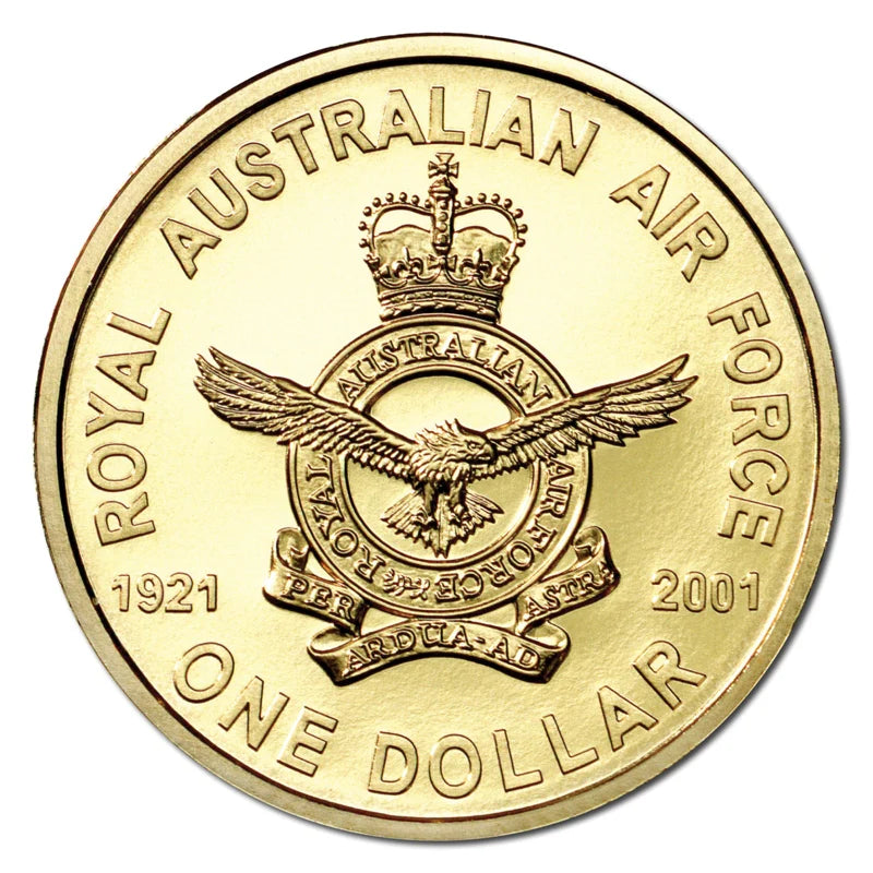 2001 Australian Defence Forces $1 Uncirculated 3 Coin Set