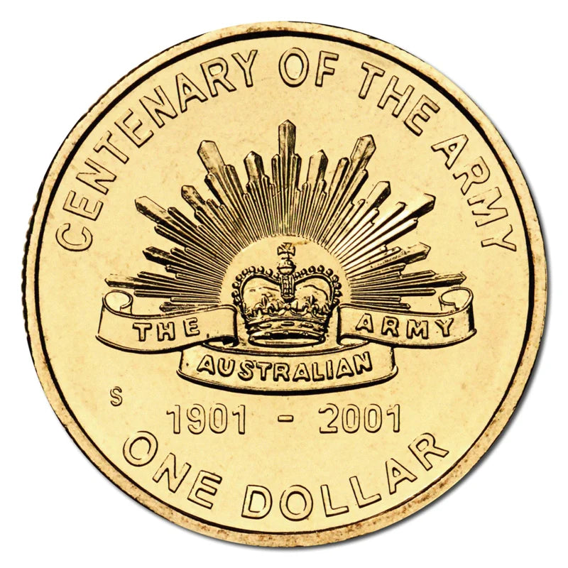 2001 Australian Defence Forces $1 Uncirculated 3 Coin Set